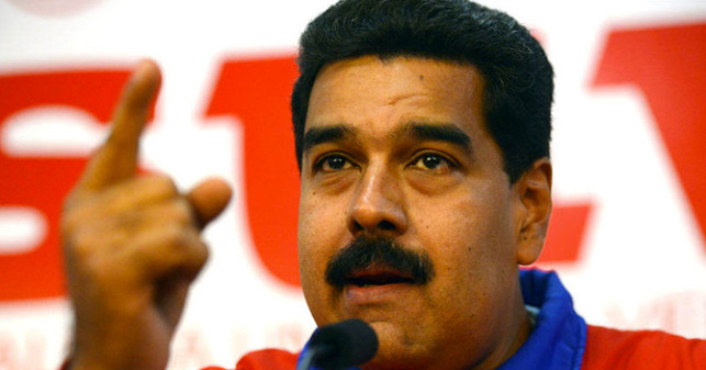 maduro amenaza