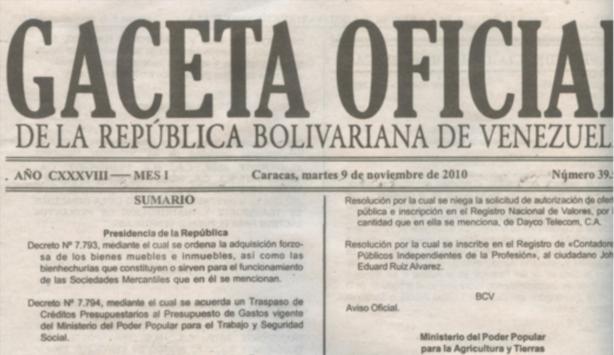 Crean Ministerio del Poder Popular para la Creación de Nuevos Ministerios