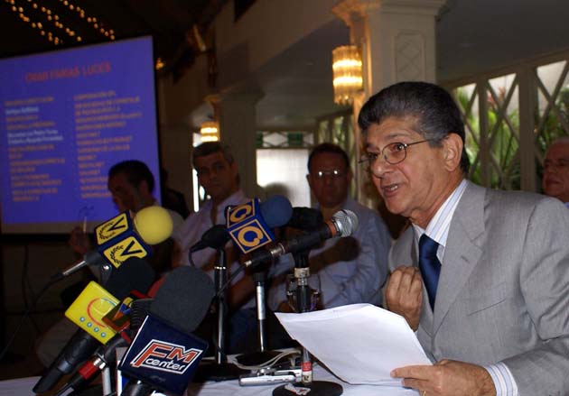 Ramos Allup denuncia que “Abjasia” es otro invento del gobierno