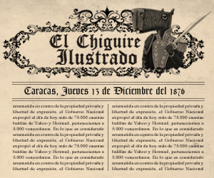 El Chigüire Ilustrado: titulares de 1876