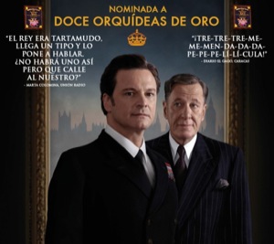 The King's Speech: tre tre tremenda pe pe película