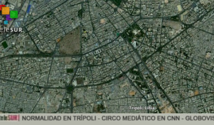 Telesur reporta que desde Google Earth Libia se ve en total normalidad
