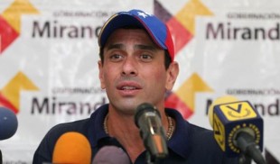 Mirada tierna de Radonski logra la paz en el medio oriente