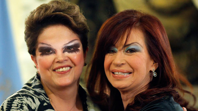 Kirchner y Rousseff temen que su maquillador sea infiltrado