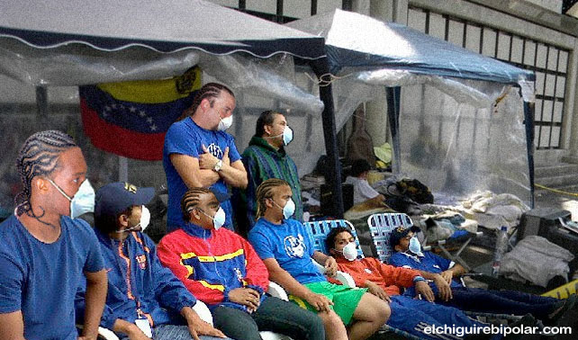 Estudiantes radicalizan huelga haciéndose trencitas playeras