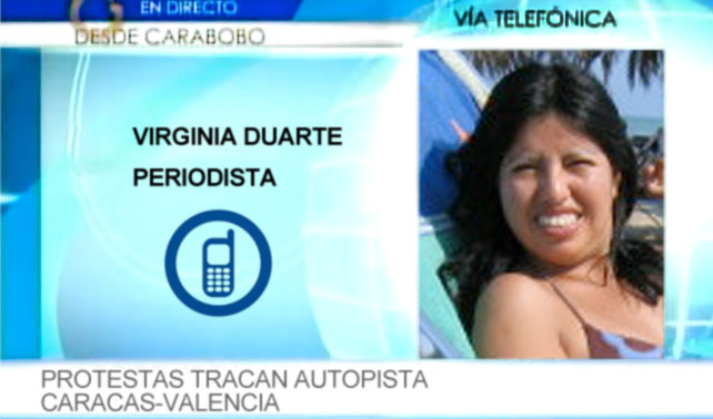 Periodista insatisfecha con su foto de “Contacto telefónico”