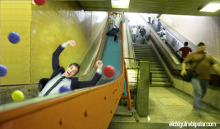 Metro de Caracas sustituirá escaleras mecánicas con toboganes