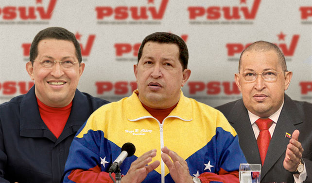 En respuesta a tarjeta única de la MUD el PSUV lanza a 35 versiones de Chávez