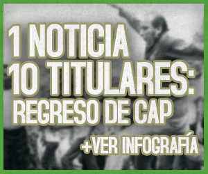 10 Titulares sobre el regreso de los restos de CAP