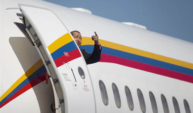 Avión presidencial pone gasolina en Venezuela y regresa a Cuba