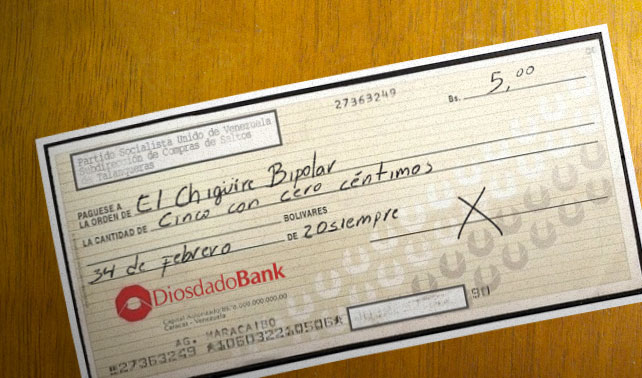 Cheque rebotado obliga al Chigüire Bipolar a saltar la talanquera de nuevo