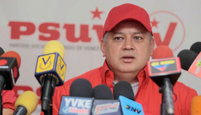 Diosdado dice que el fin del mundo debe posponerse hasta que Chávez se juramente