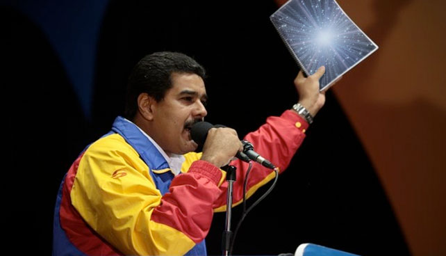 Maduro culpa al Big-bang por crear territorio llamado Venezuela con tantos problemas