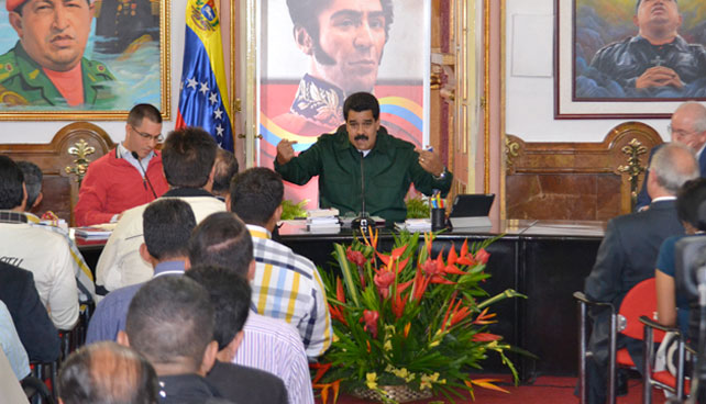 Maduro realiza diálogo con opositores donde igual no les prestará atención