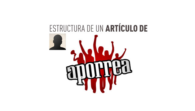 Estructura de un artículo de Aporrea