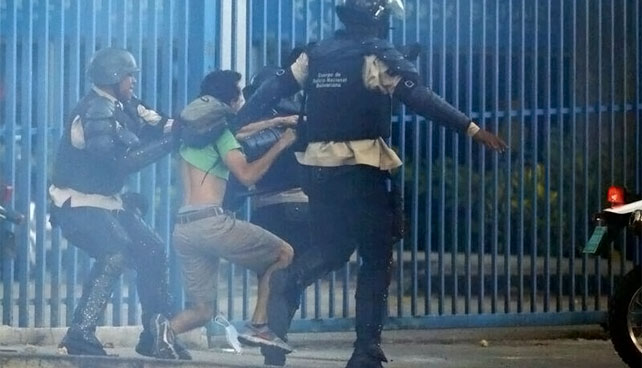 Manifestante detenido por la Policía Nacional sería el que robó más de $20.000 millones con Cadivi