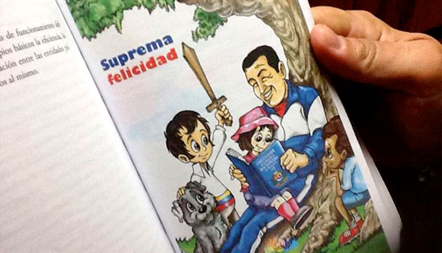 La historia de Bolívar según los nuevos libros educativos