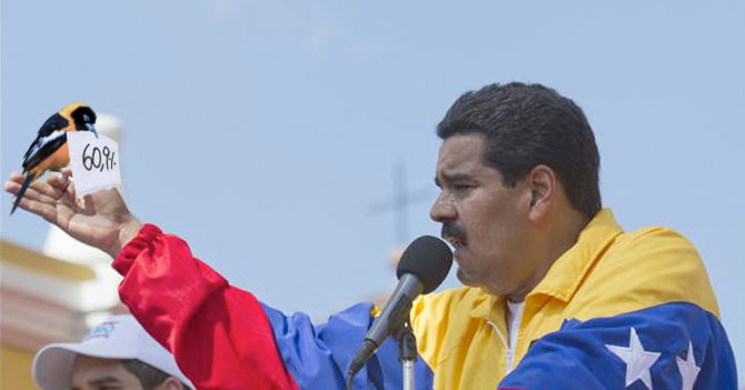 Jovial Maduro cuenta que se le apareció UNA INFLACIÓN DEL 60.9%!!!!