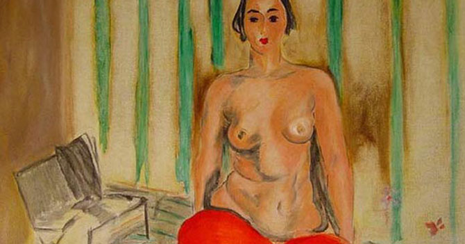 Odalisca de Matisse regresa al país y pide visa para volver a EEUU