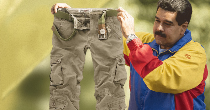 Maduro pone a la orden su cargo pant