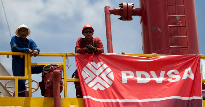 PDVSA importa letras P, D, V, S y A