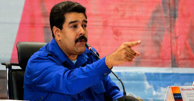 Maduro acusa a Estados Unidos de sancionar a todos los 0,00001% de los venezolanos