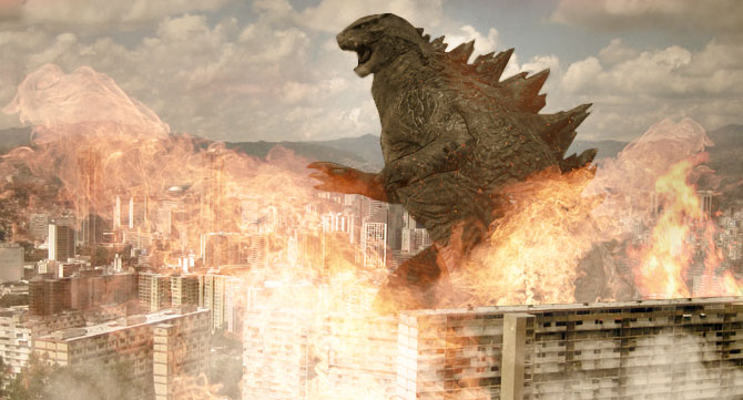 "Nada puede estar peor" dice venezolano antes de ser atacado por Godzilla