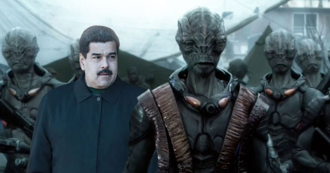 Maduro viaja a Saturno a pedirle dinero a los Xorlag