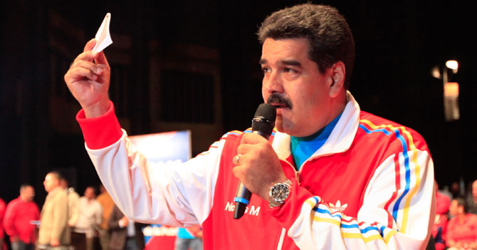 Maduro: "El CNE me entregó el historial de internet de todos ustedes"