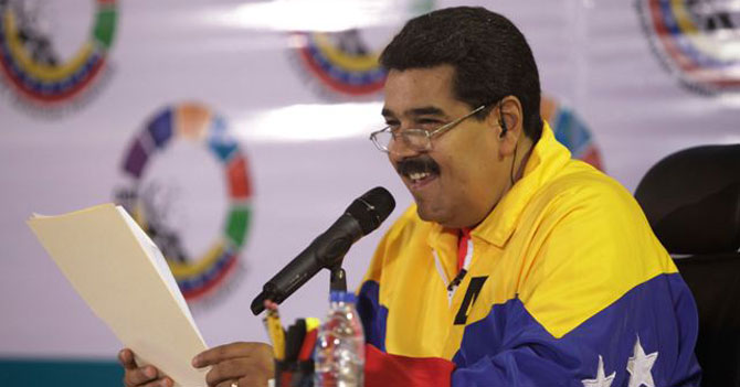 Maduro se dirige a los venezolanos: "Ustedes sí se quejan, de pana"