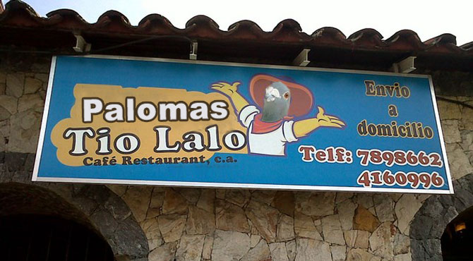 Polleras comienzan a vender Palomas en Brasas