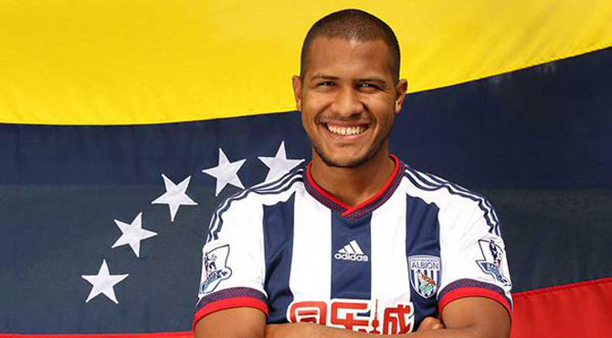 West Bromwich Albion ficha a Salomón Rondón y a 30 millones de fanáticos ladillas