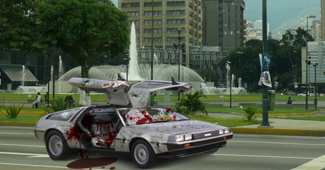 Marty McFly llega del pasado a la Venezuela de 2015 y lo matan