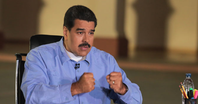Maduro: "ÑO, ÑO QUIEYO, Chilia teno hambe"