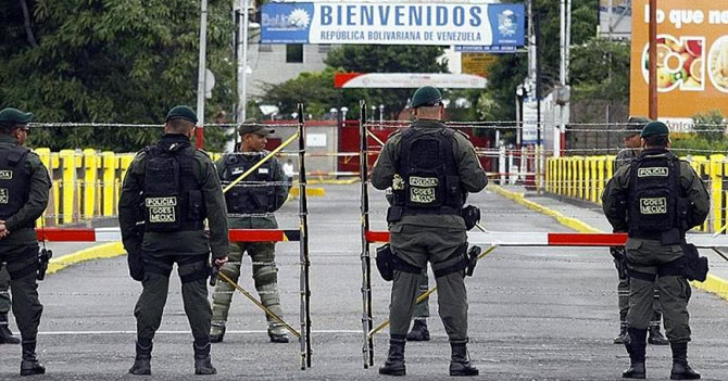 Frontera continúa cerrada para que solo militares puedan contrabandear