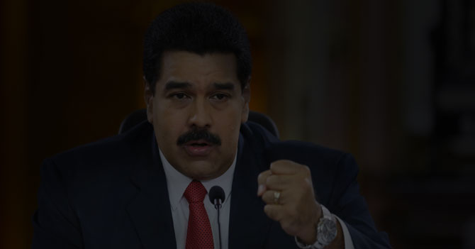 Maduro: "Modelo económico debe ser productivo, pero sin electricidad"