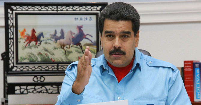 Maduro finalmente presenta pruebas de que está fastidioso