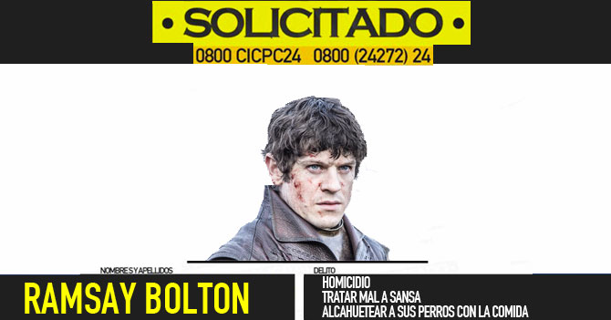 Desesperado por popularidad Maduro ordena OLP para matar a Ramsay Bolton