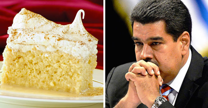 Decreto de Estado de Excepción obliga a Tres Leches a no engordar a Maduro