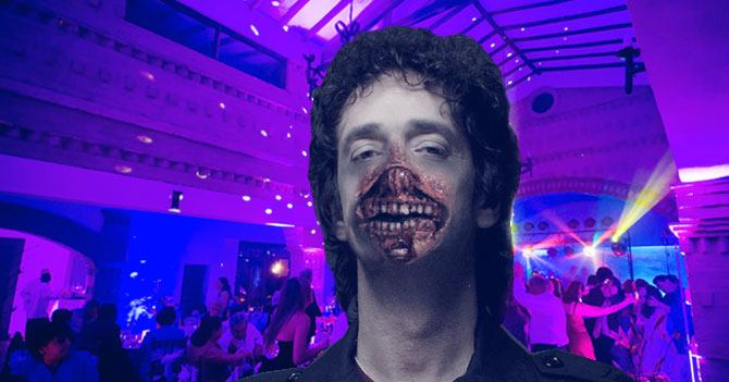 Zombie de Cerati aparece en boda al enterarse que sus canciones se usan en Hora Loca