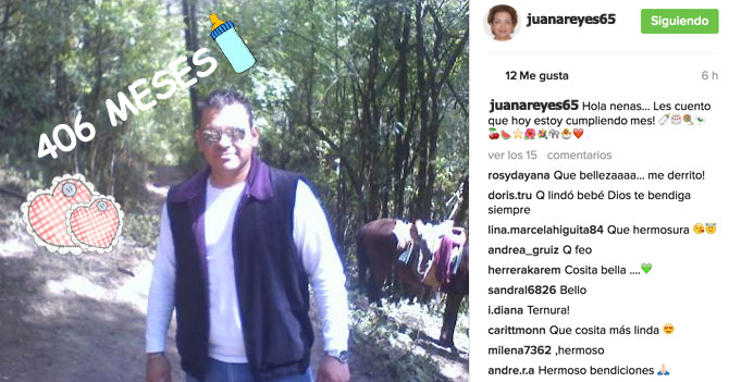 Madre orgullosa pone foto en Instagram para celebrar los 406 meses de su hijo