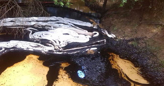 PDVSA: "Derrame petrolero en Anzoátegui es redistribución de la riqueza"