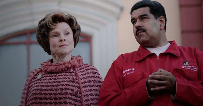 Maduro nombra a Dolores Umbridge como Vicepresidente