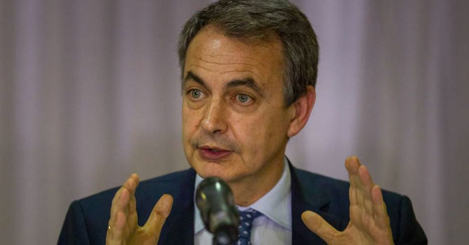 Zapatero: "Dialoguen por fa que si no no me pagan"