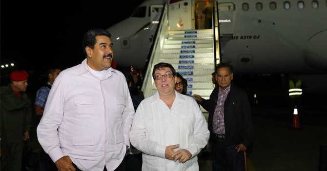 Cuba llama a consulta a su embajador en Venezuela Nicolás Maduro