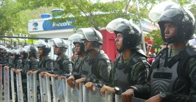 Oposición convoca marcha hasta piquete de la Guardia Nacional para poder llegar a destino