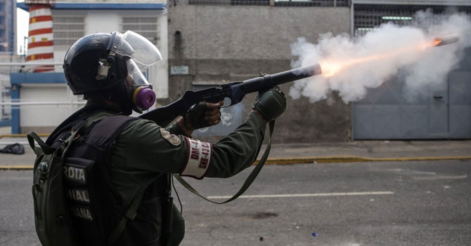 GNB rechaza pago doble por reprimir en el día del Trabajador porque para él eso es un hobby