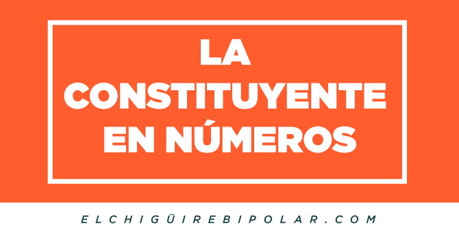 La Constituyente en números