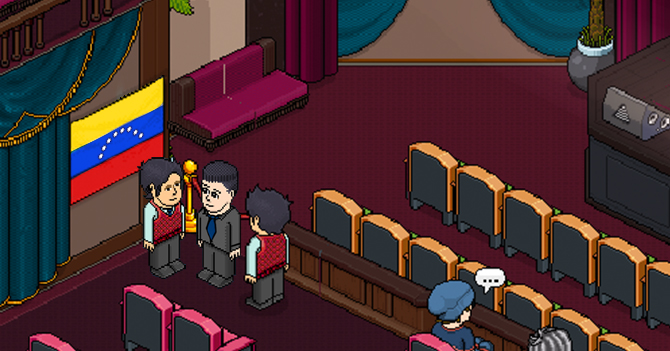 Para evitar represión, diputados de la AN sesionarán en Habbo Hotel