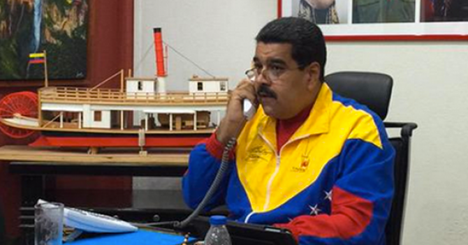 Maduro habla con contestadora del Kremlin por 30 minutos pensando que es Putin